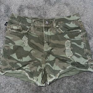Rock & Republic Camo Shorts - Size 8 -